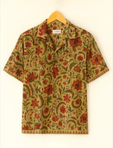 Vintage Kashmiri Printed Half Sleeve Shirt GenZ Edition