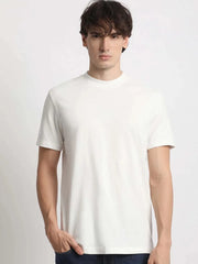 Men's Monochrome Artistic Print Shirt & Shorts Set – Stylish Summer 2-Piece Outfit