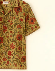 Vintage Kashmiri Printed Half Sleeve Shirt GenZ Edition