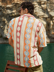 Eternal Drift Rhythm Shiffli Printed Shirt