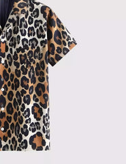 Summer Cheetah Men's Shirt Half Sleeves Exclusive Summer Edition