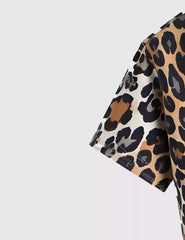 Summer Cheetah Men's Shirt Half Sleeves Exclusive Summer Edition