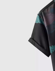 Multi Color Splash Men's Shirt Half Sleeves Exclusive Summer Edition