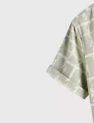 Pista Checks Men's Shirt Half Sleeves Exclusive Summer Edition