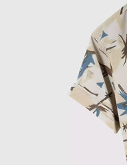 Rough Painting Men's Shirt Half Sleeves Exclusive Summer Edition