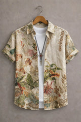 Men’s Vintage Floral Summer Shirt