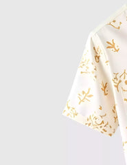 Summer Brown Patch Men's Shirt Half Sleeves Exclusive Summer Edition
